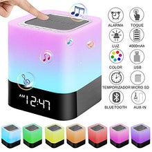 Carica l'immagine nel visualizzatore di Gallery, StillCool notte luce altoparlante bluetooth Touch Sensor Lampada da 1