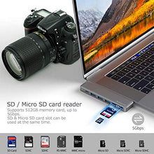 Carica l'immagine nel visualizzatore di Gallery, dodocool Hub USB C, Adattatore 7 in 1 HUB, Tipo C a 4K HDMI, 3 Porte USB...
