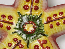 Carica l'immagine nel visualizzatore di Gallery, Stella marina in ceramica dipinta a mano