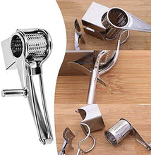 Carica l'immagine nel visualizzatore di Gallery, Grattuggia Formaggio in Acciaio Inox Utensile da Cucina Multifunzione...