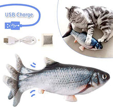 Carica l'immagine nel visualizzatore di Gallery, LIUMY Catnip Giocattoli per Gatti, Elettrici Pesci,gioco...