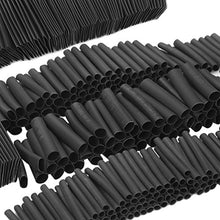 Carica l'immagine nel visualizzatore di Gallery, Guaine Termorestringenti, HTBAKOI Guaina Termorestringente Nera 600pz Set di... - Ilgrandebazar