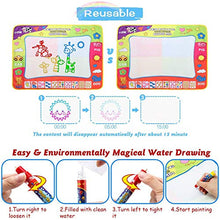 Carica l'immagine nel visualizzatore di Gallery, lenbest Doodle Tappeto Magico 80cm x 60cm, ad Acqua Doodle... - Ilgrandebazar