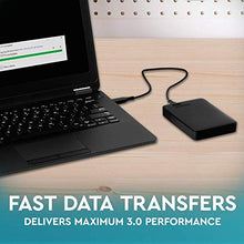 Carica l'immagine nel visualizzatore di Gallery, WD Elements Hard Disk Esterno, Portatile, USB 3.0, 2 TB, Nero 2