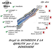 Carica l'immagine nel visualizzatore di Gallery, Cuscino con Noccioli di Ciliegia Bio Termico Made in ITALY Sfoderabile 48 x... - Ilgrandebazar