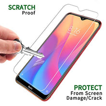 Carica l'immagine nel visualizzatore di Gallery, QHOHQ Vetro Temperato per Xiaomi Redmi 8A,Xiaomi 8, [3 Pezzi] 3 Pezzi