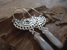 Carica l'immagine nel visualizzatore di Gallery, ✿ TRIBALI FORI BOHO &amp; orecchini laterali STONE ✿
