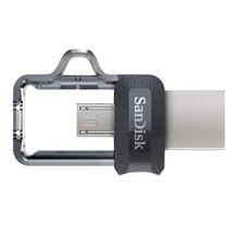 Carica l'immagine nel visualizzatore di Gallery, SanDisk Ultra Dual M3.0 USB Flash Drive 64GB, fino a 150 MB/s none