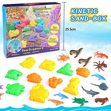 Carica l'immagine nel visualizzatore di Gallery, Xddias Sabbia Modellabile Playset - 3D Magic Sand Kit 500g, Animal Super...