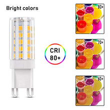 Carica l'immagine nel visualizzatore di Gallery, Vicloon G9 5W LED Lampadina,Lampadina Alogena 40W 5 Pezzi 5w Bianco