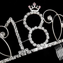 Carica l'immagine nel visualizzatore di Gallery, Vordas Welecoco Tiara Birthday Corona Compleanno, Compleanno 18 Anni Corona,... - Ilgrandebazar