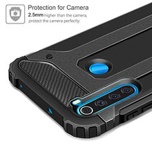 Carica l'immagine nel visualizzatore di Gallery, AROYI Cover Xiaomi Redmi Note 8 + Pellicola Protettiva in Vetro Nero - Ilgrandebazar