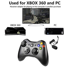 Carica l'immagine nel visualizzatore di Gallery, Diswoe Xbox 360 Controller, Wireless Game Controller di Gioco per Microsoft...