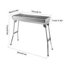 Carica l'immagine nel visualizzatore di Gallery, Mbuynow Barbecue Griglia a Carbone Per 5-10 Persone, per Persone - Ilgrandebazar