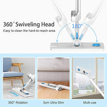Carica l'immagine nel visualizzatore di Gallery, JASHEN Lavapavimenti a Spruzzo, Spray Mop con 4 Panni Sostituibili, Scopa... - Ilgrandebazar