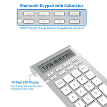 Carica l'immagine nel visualizzatore di Gallery, Arkidyn Tastierino Numerico Bluetooth, Tastiera Numerica Wireless Tastierino...