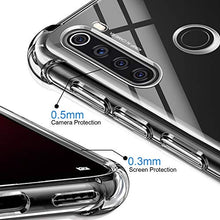 Carica l'immagine nel visualizzatore di Gallery, Leathlux Cover Xiaomi Redmi Note 8T Custodia Trasparente + 2 × - Ilgrandebazar