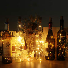 Carica l'immagine nel visualizzatore di Gallery, (12 pezzi) Luci per Bottiglia, kolpop Tappi LED a Batteria Bianco Caldo - Ilgrandebazar