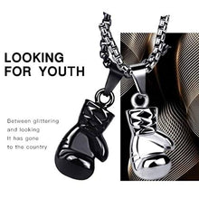 Carica l'immagine nel visualizzatore di Gallery, Jewelrywe Gioielli Collana con Pendente Ciondolo da Uomo Donna Argento + Nero - Ilgrandebazar