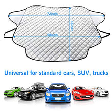 Carica l'immagine nel visualizzatore di Gallery, Protezione per parabrezza, AODOOR Copertura Per Parabrezza Auto 183 x 116cm - Ilgrandebazar