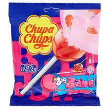 Carica l'immagine nel visualizzatore di Gallery, Chupa Chups Lecca Bubblegum, Maxi Lollipop Gusto Ciliegia con Ripieno...