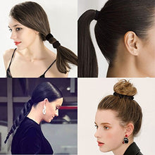 Carica l'immagine nel visualizzatore di Gallery, Golrisen 20 Pz Elastici per Capelli, Grande Nero Elasticizzato Elastico,... - Ilgrandebazar