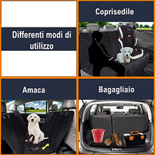 Carica l'immagine nel visualizzatore di Gallery, Sicifaly Coprisedile Auto Per Cani - Protezione Sedili Posteriore... - Ilgrandebazar