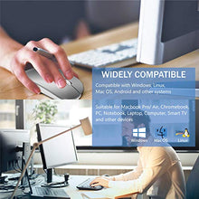Carica l'immagine nel visualizzatore di Gallery, Mouse wireless Bluetooth silenzioso ricaricabile - Grigio