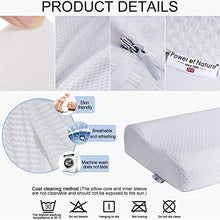 Carica l'immagine nel visualizzatore di Gallery, LAMB Power Of Nature Cuscino Cervicale Memory Foam, Cuscino, Guanciale Bianco