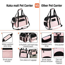 Carica l'immagine nel visualizzatore di Gallery, Trasportino Cane Gatto Pet Carrier S-(Upgraded): 43Lx23Wx29H cm, rosa chiaro - Ilgrandebazar