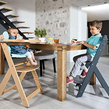Carica l'immagine nel visualizzatore di Gallery, Safety 1st Timba Basic Seggiolone Pappa Evolutivo in Legno per Bambini Bianco