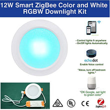 Carica l'immagine nel visualizzatore di Gallery, 3A Smart Zigbee RGBW apparecchio da incasso per ALEXA controllo vocale e... - Ilgrandebazar