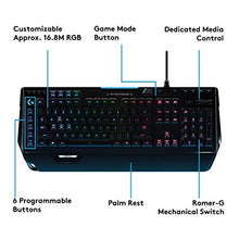Carica l'immagine nel visualizzatore di Gallery, Logitech G910 Orion Spectrum Tastiera Gaming Meccanica Illuminata, Tasti...