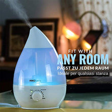 Carica l'immagine nel visualizzatore di Gallery, InnoBeta Waterdrop 2,4Liter Umidificatori Ambiente, Umidificatore - Ilgrandebazar