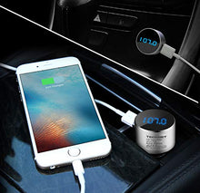 Carica l'immagine nel visualizzatore di Gallery, TECKNET Bluetooth FM Transmitter, Wireless Trasmettitore Radio con Argento - Ilgrandebazar
