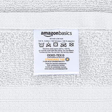 Carica l'immagine nel visualizzatore di Gallery, AmazonBasics Performance - 2 teli bagno, 2 asciugamani per il viso e 2 Bianco - Ilgrandebazar
