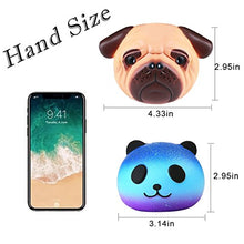 Carica l'immagine nel visualizzatore di Gallery, Jumbo Squishies Pack 2 Confezione - ( Panda E Pug Cane), Lento Aumento... - Ilgrandebazar