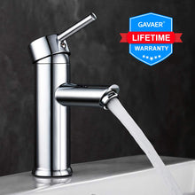 Carica l'immagine nel visualizzatore di Gallery, GAVAER Rubinetto Bagno Lavabo, Elegant Miscelatore Cromato E-7092