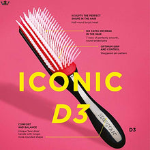 Carica l'immagine nel visualizzatore di Gallery, Denman Spazzola D3, 7 File di Dentini