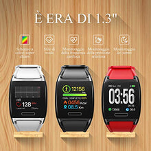 Carica l'immagine nel visualizzatore di Gallery, HalfSun Fitness Tracker, Orologio Braccialetto Pressione nero