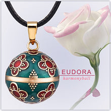 Carica l'immagine nel visualizzatore di Gallery, EUDORA Harmony Ball Mughetto Gioiello della collana delle donne del pendente... - Ilgrandebazar
