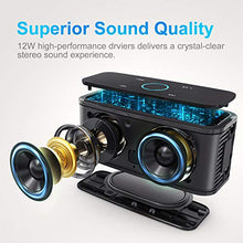 Carica l'immagine nel visualizzatore di Gallery, DOSS - Cassa Altoparlante Bluetooth Portatile Soundbox, Pulsanti Touch, Nero