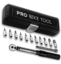 Carica l'immagine nel visualizzatore di Gallery, Pro Bike Tool Set con Chiave Dinamometrica Professionale 1/4" – 2 a 20 Nm –... - Ilgrandebazar