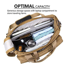 Carica l'immagine nel visualizzatore di Gallery, Lifewit Borsa per Laptop da 17" Valigetta 17,3 pollici, Marrone