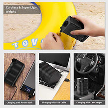 Carica l'immagine nel visualizzatore di Gallery, morpilot Pompa d'Aria Elettrica Senza Fili,12V DC/USB Ricarica,...