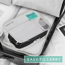 Carica l'immagine nel visualizzatore di Gallery, (2 Pack) ProCase Beauty Case Trasparente da Viaggio TSA Approvato, Quart...