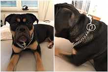 Carica l'immagine nel visualizzatore di Gallery, HAPPY HACHI Collare Strozzo Acciaio Ferro Collar per L 4.0mm*60cm, Argento - Ilgrandebazar
