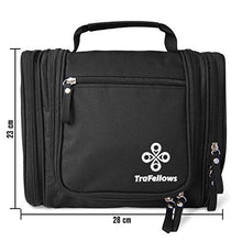 Carica l'immagine nel visualizzatore di Gallery, Beauty Case da Viaggio Impermeabile Uomo Donna – Trousse Make-Up XXL Nero - Ilgrandebazar