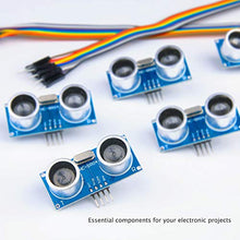 Carica l'immagine nel visualizzatore di Gallery, Elegoo 5pcs HC-SR04 Modulo Sensore Misuratore Distanze Ad Ultrasuoni per... - Ilgrandebazar