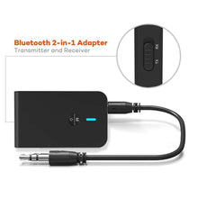 Carica l'immagine nel visualizzatore di Gallery, PITAYA Trasmettitore Ricevitore Bluetooth,Wireless 2 in 1 Adattatore...